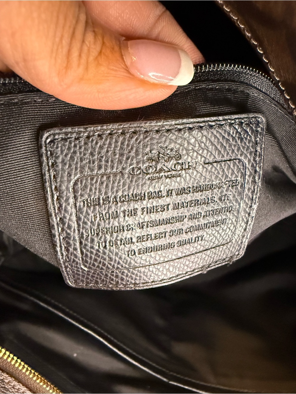 Coach Signature Diaper Bag- Brown - Picture 3 of 16